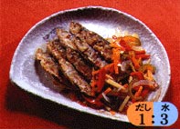 鯵の南蛮漬け